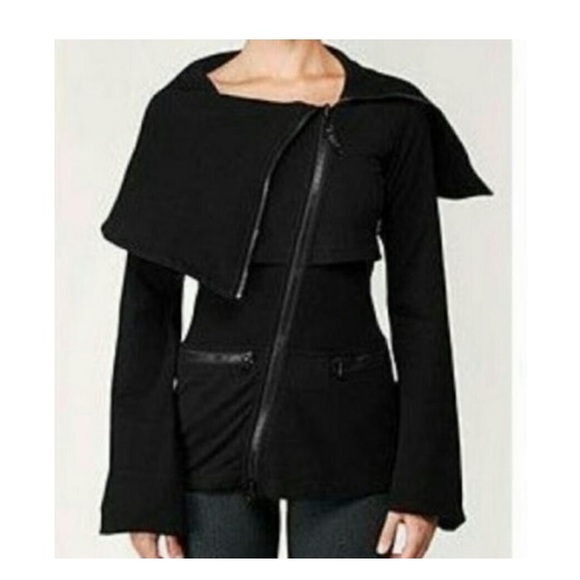 Lululemon Black Extremely Rare Over The Top Jacket Size 4 - Picture 2 of 7